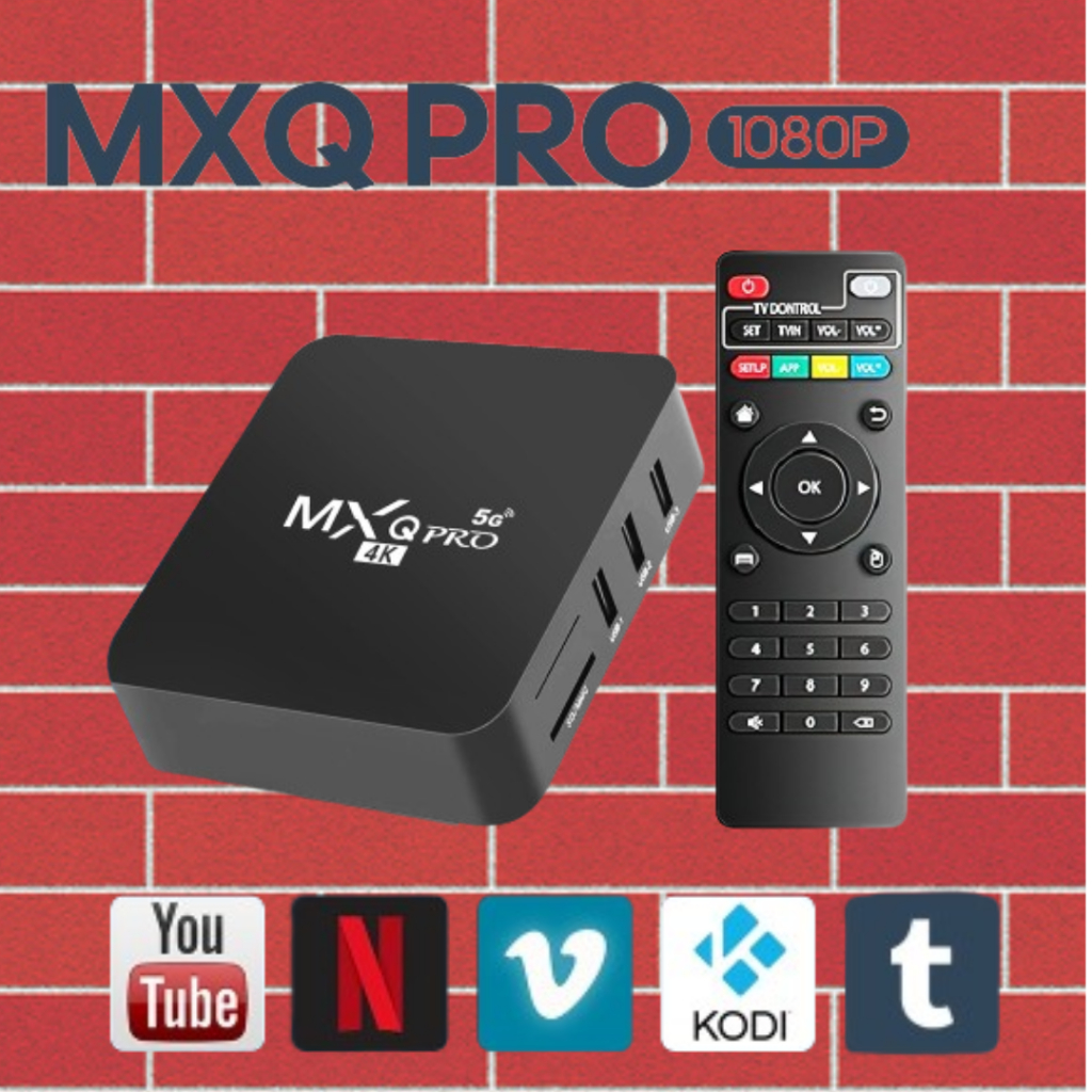 Smart TV Box 4K HD 8+128GB 2.4GHz/5G WiFi Connection Support External