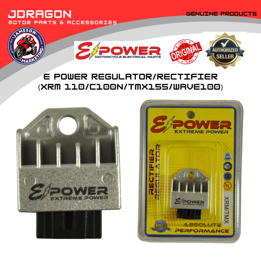 E POWER RECTIFIER/REGULATOR (XRM 110, TMX155, WAVE100, C100N) Shopee