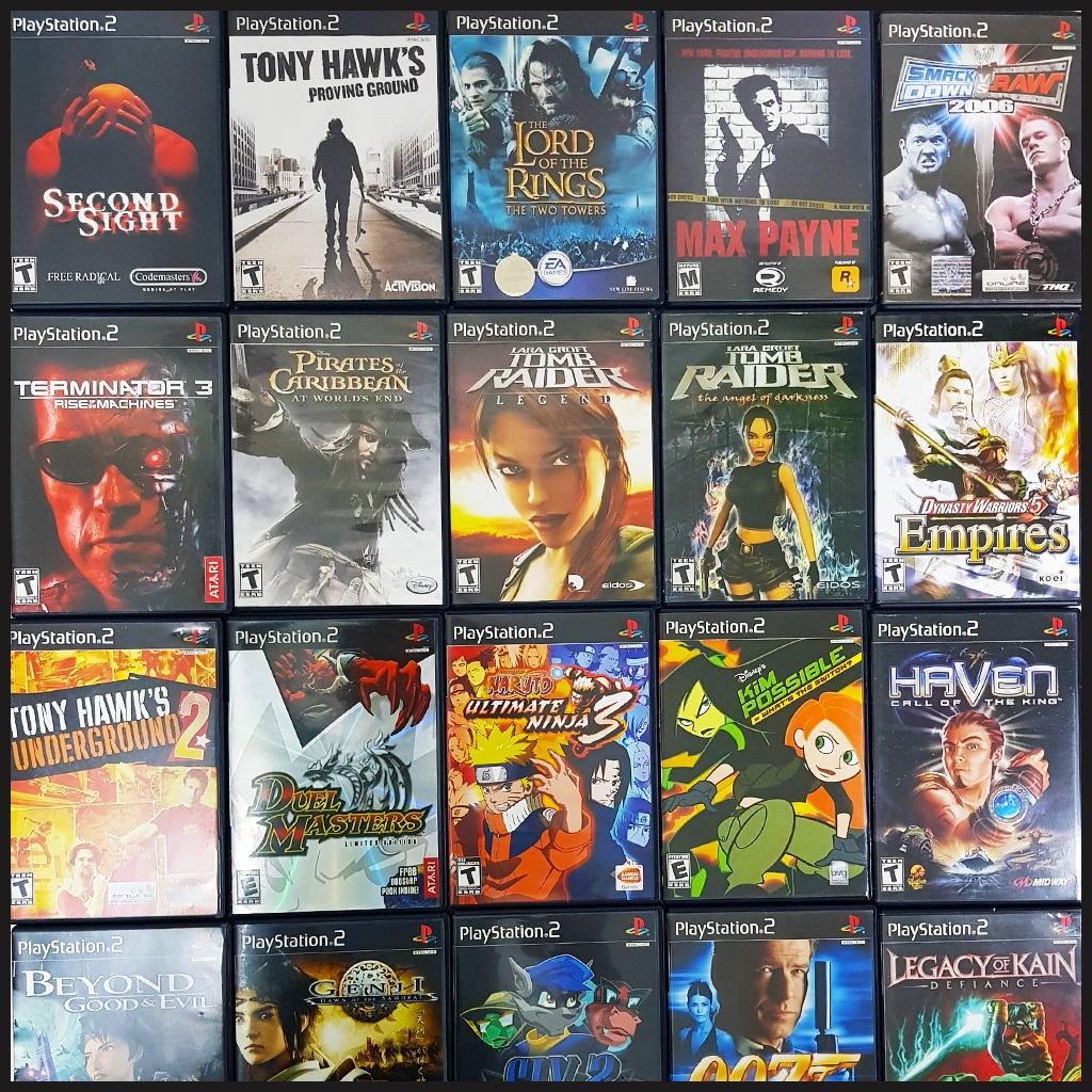 PS2 Games - PlayStation 2 Original Games (NTSC U/C) | Shopee Philippines