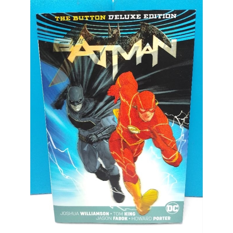 Batman | The Flash: The Button Deluxe Edition (Hardcover) | Shopee ...