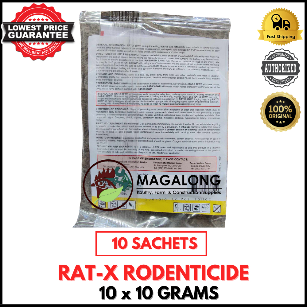 RAT-X (ZINC PHOSPHIDE) RAT POISON RAT KILLER RACUMIN RAT BAIT RATKIL ...