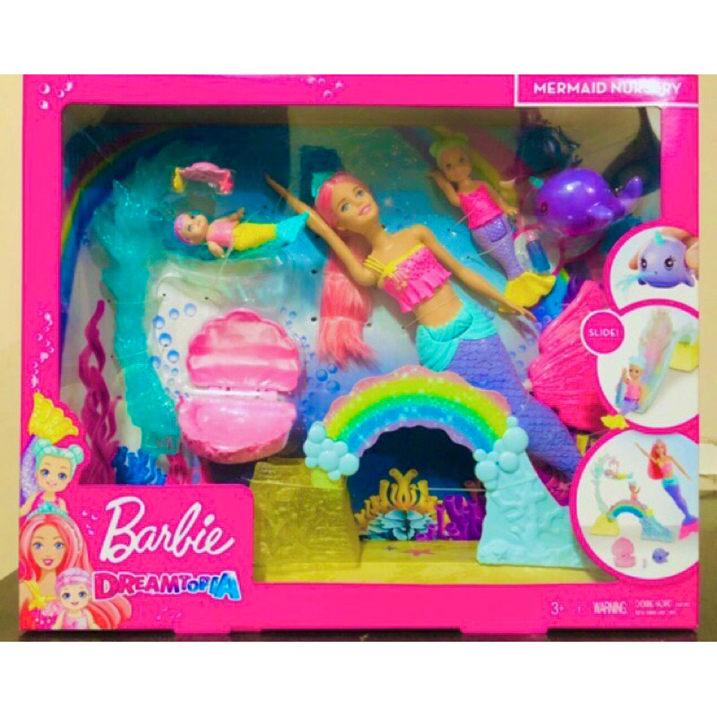 Barbie Dreamtopia Mermaid Nursery Playset with Accessories