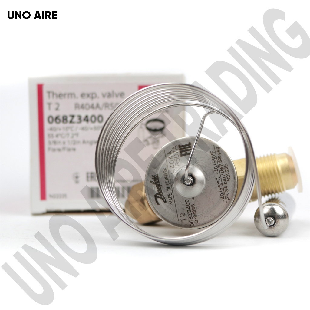 DANFOSS T 2 068Z3400 Thermal Expansion Valve Internally Equalized