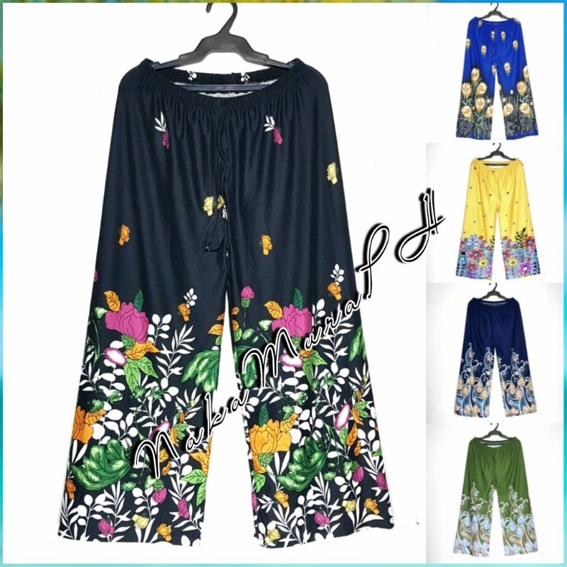 Square Pants Printed Senepa Cotton Spandex | Shopee Philippines