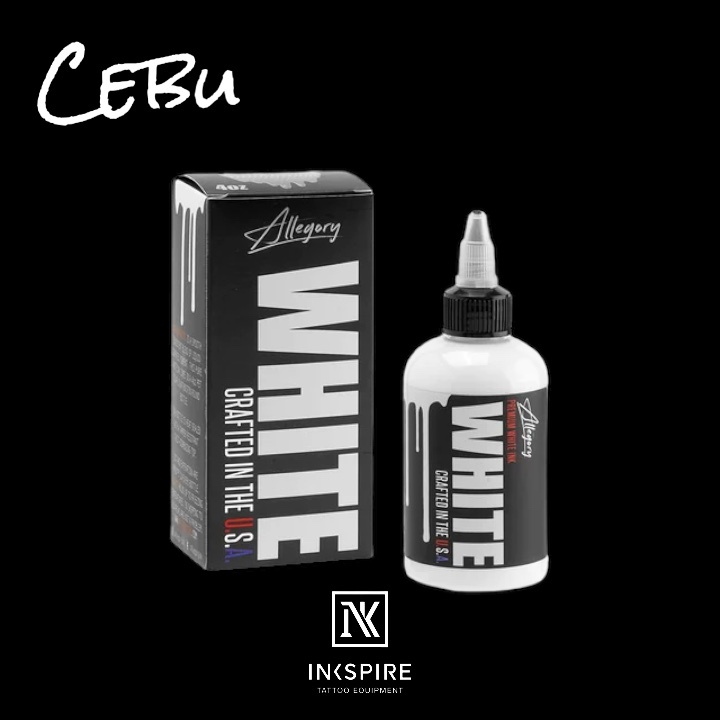 Allegory WHITE 4oz/Original USATattoo Ink [ INKSpire Tattoo Supply