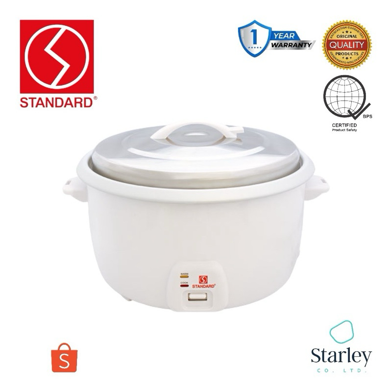 STANDARD 30 Cups Rice Cooker without Steamer 5.6 Liters SRC30 (Starley