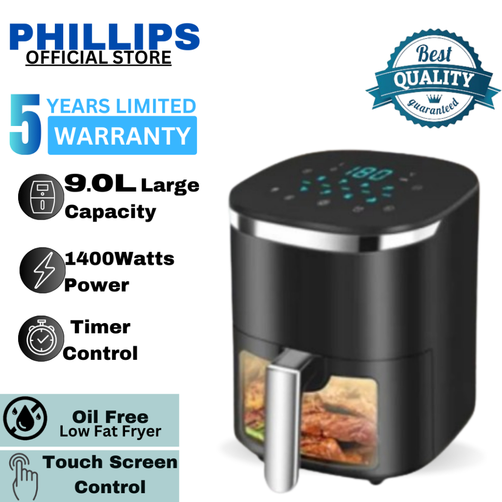 9.0L Air Fryer Large HighCapacity Air Fryer AF618D AIRFRYER (9.0 L