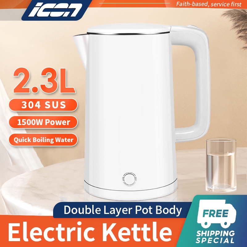 Buy 1 Take 1 Electric Kettle Heater Double Layer Anti Scalding