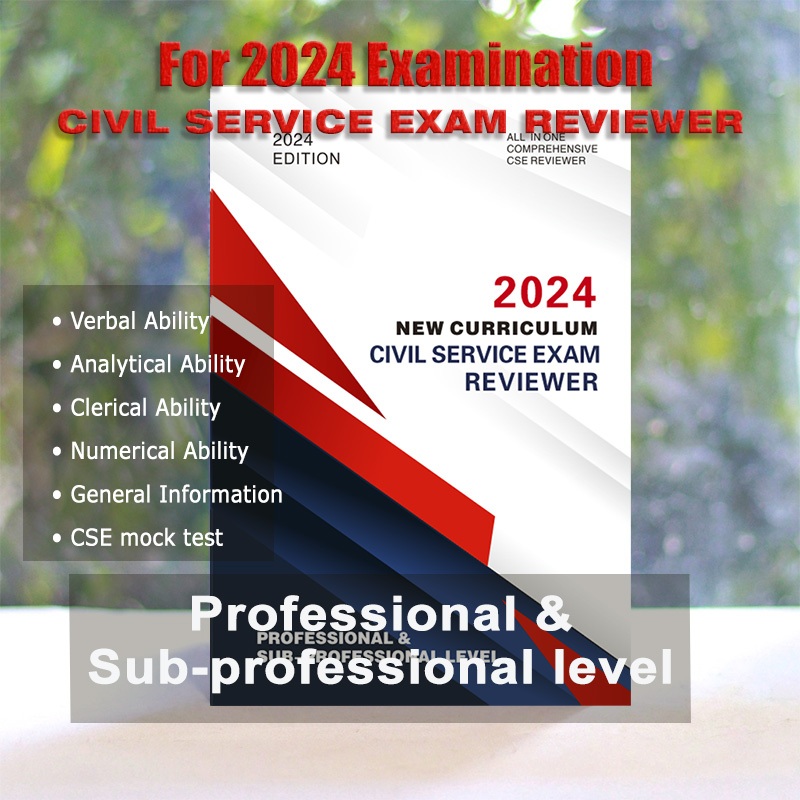 Civil Service Exam Reviewer For 2025 Examination CSE Reviewer Professional and Subprofessional