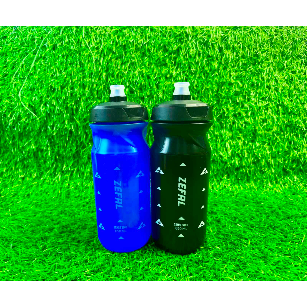 Zefal Sense Soft 65 Cycling Water Bottle 650mL Silicon Spout Mountain