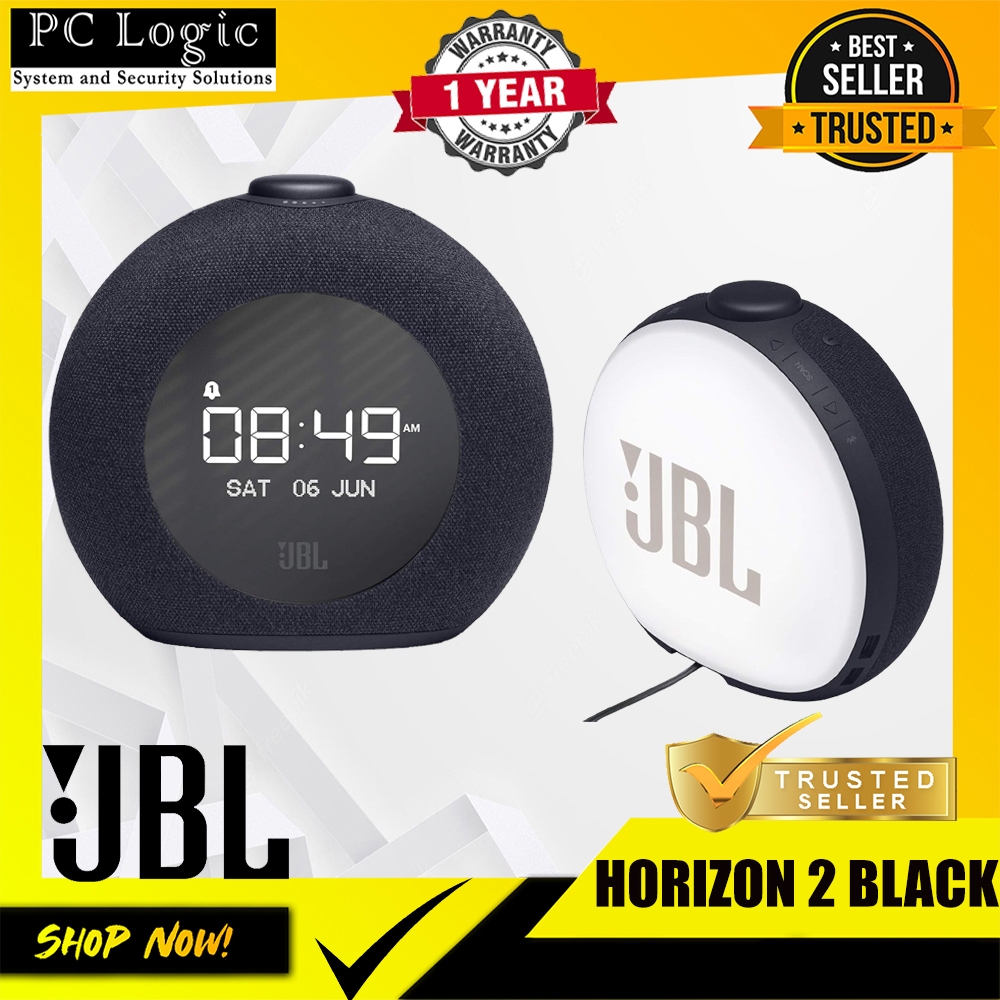 JBL HARMAN HORIZON 2 BLACK LCD DISPLAY AMBIENT LIGHT BLUETOOTH 4.2