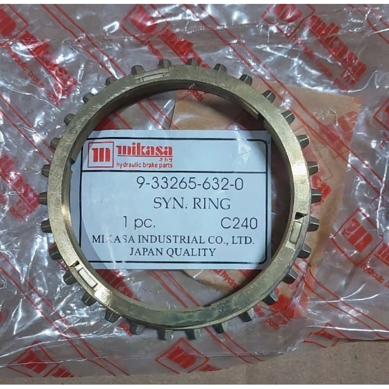9-33265-632-0 SYNCHRONIZER RING ISUZU ELF C-240 | Shopee Philippines