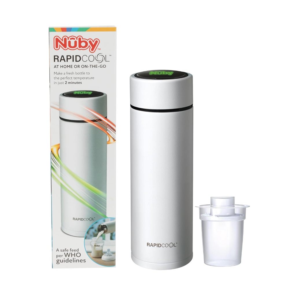 Preparatore Biberon Portatile Bellababy - Raffredda Latte In 2 Minuti, Ideale Per Viaggi E Notti - Foto 3