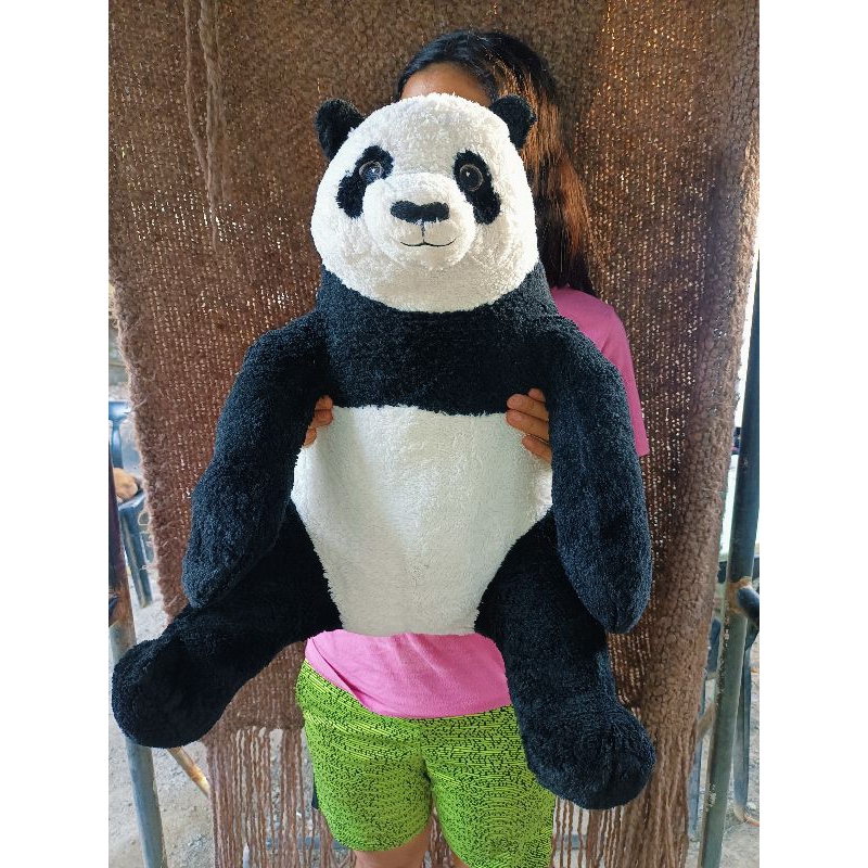 huggable Panda stuffed toy | Shopee Philippines