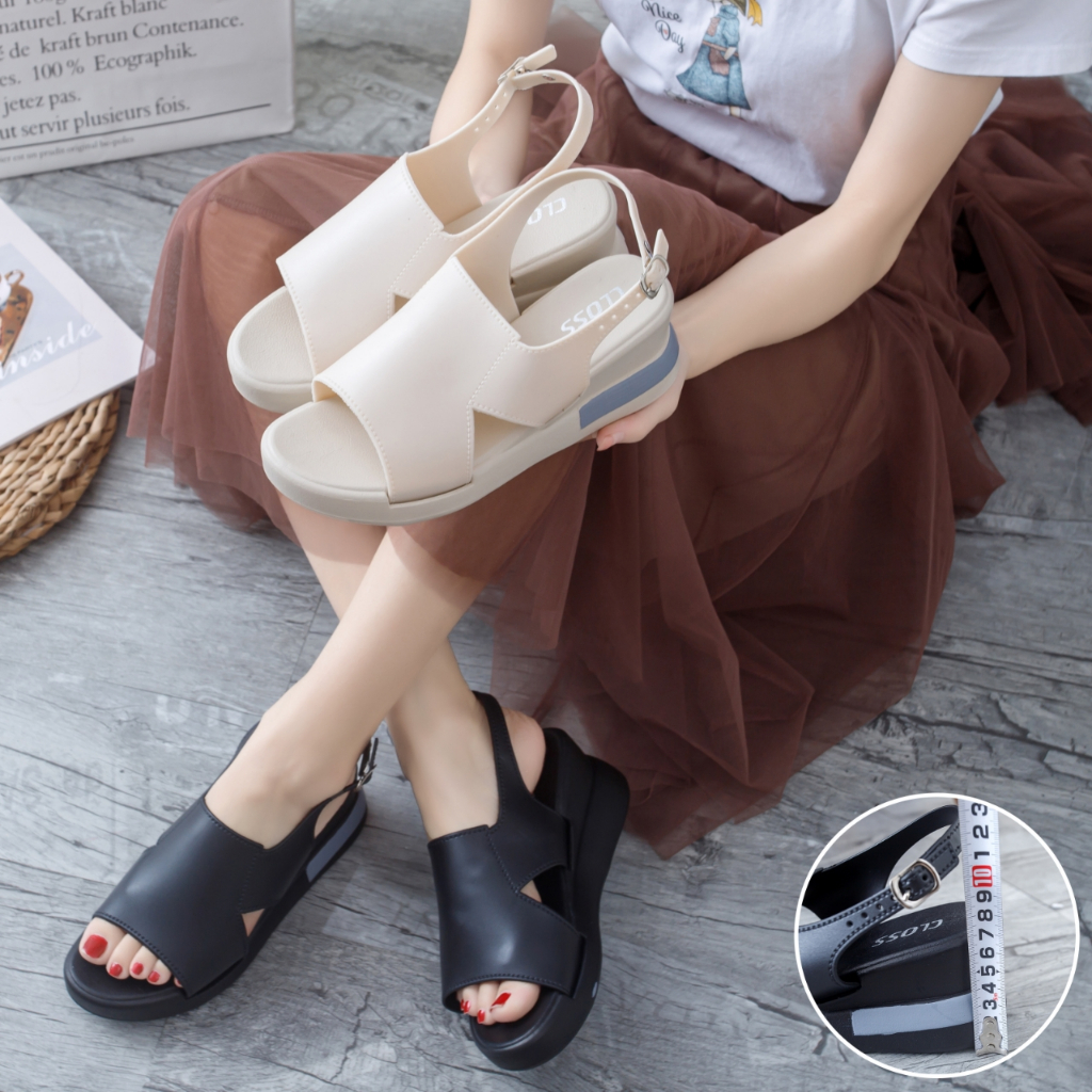 𝐂𝐋𝐎𝐒𝐒.𝐏𝐇 Summer Korean High Quality With Buckle Strap Muffin Thick ...