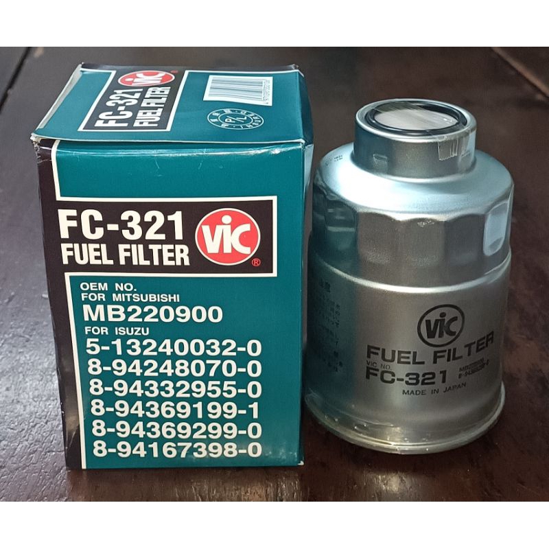 VIC FUEL FILTER FC321 MITSUBISHI L300 L200 PAJERO ADVENTURE DIESEL