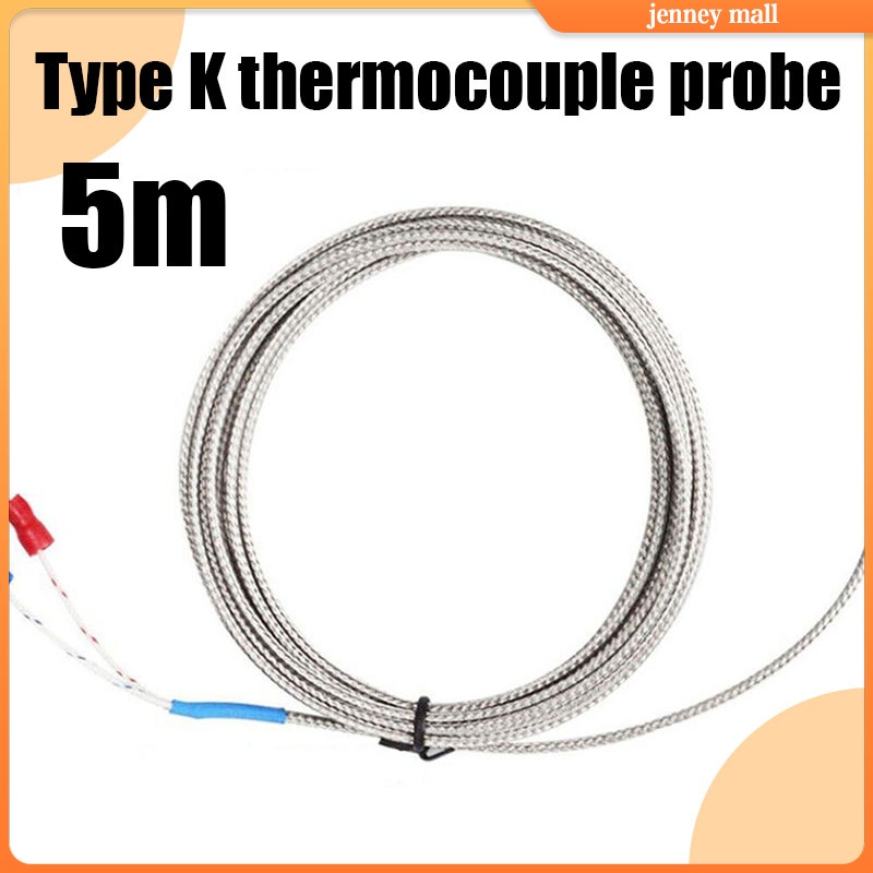 5m Type K Thermocouple Probe Thermocouple Thread M6 Screw Type K For