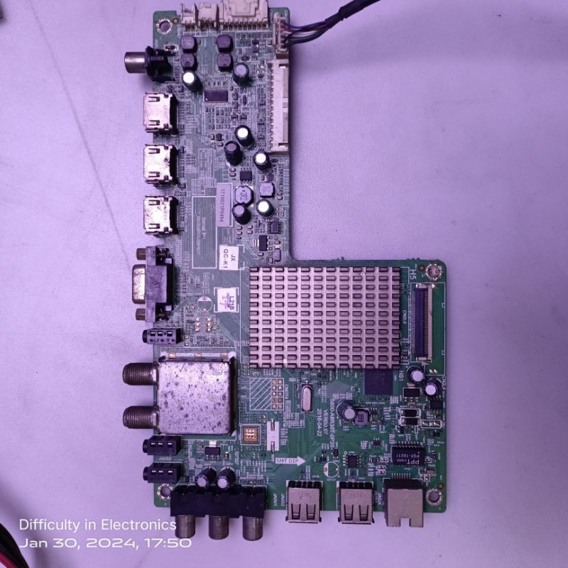 Skyworth Mainboard Model 40E2000D | Shopee Philippines