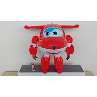 Super wings robot hot sale ready talking jett