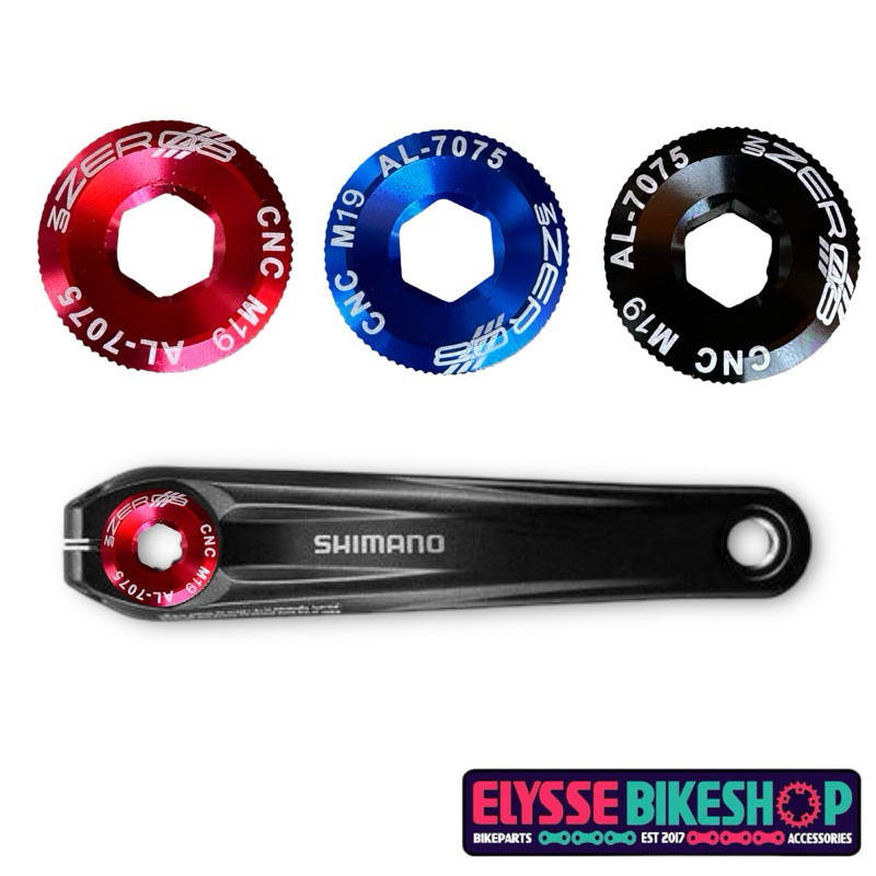Zero3 Alloy Bicycle Crank Cap for shimano and hollowtech crankset M20 M18 M19 Shopee Philippines