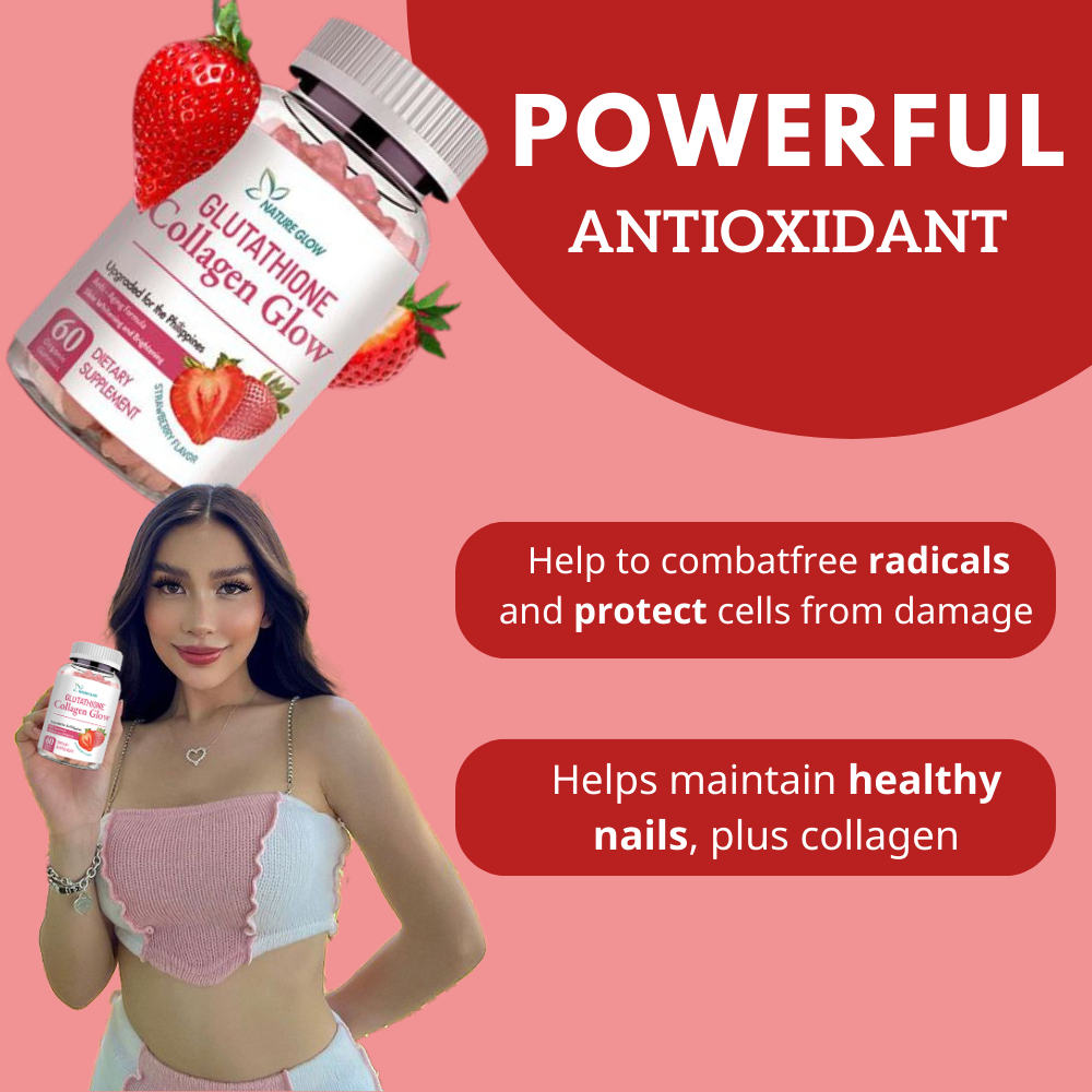 nature glow glutathione collagen glow benefits NATURE GLOW GLUTATHIONE COLLAGEN GLOW GUMMIES