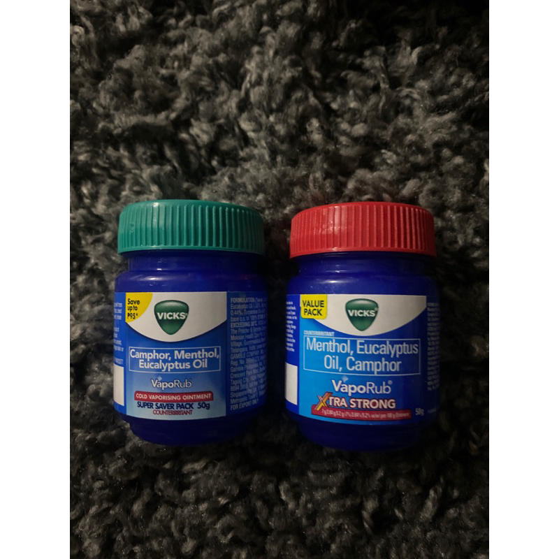 VICKS VAPORUB SUPER SAVER PACK/50g | Shopee Philippines