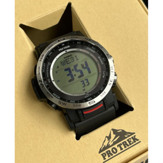 Casio men's pro trek prw2500t tough solar on sale digital sport watch