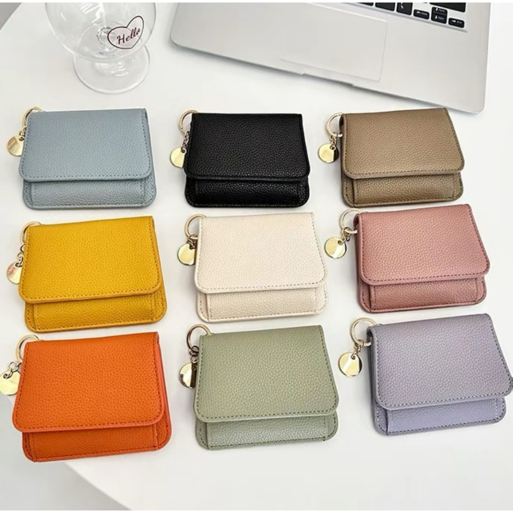 Mumu 1007 Fashion Sweet Women Wallet Foldable Multifunctional ...