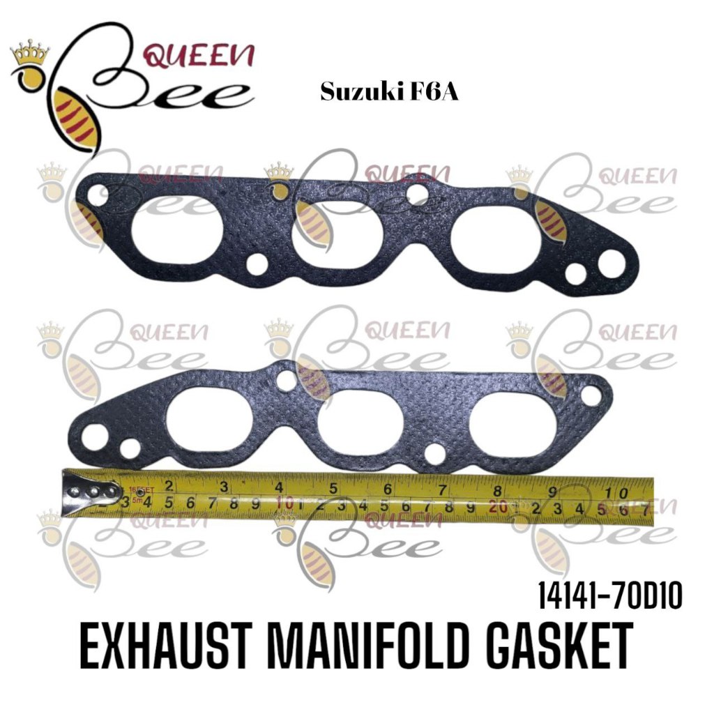 QUEENBEE 1PIECE Suzuki Multicab F5A / F6A Exhaust Manifold gasket 14141
