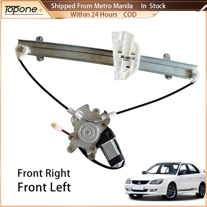 ECCPP Front Left Power Window Regulator With Motor – For 2004-2008 Mitsubishi – Direct Replacement