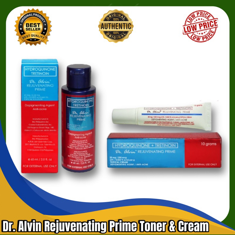 Dr. Alvin Rejuvenating Prime Toner 60ml | Shopee Philippines