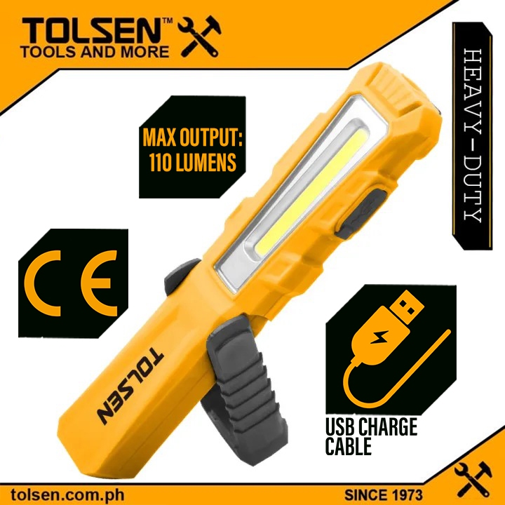 Tolsen Heavy Duty Worklight (2W+1W) 60016 | Shopee Philippines