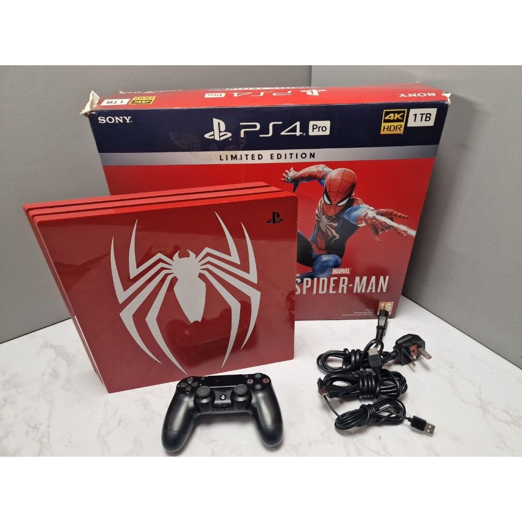 Sony PlayStation 4 Pro ( Spider-Man edition) | Shopee Philippines