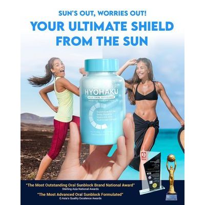 hyohaku glutathione Hyohaku Glutathione 60 capsule 730MG w/ Oral Sunblock with freebies