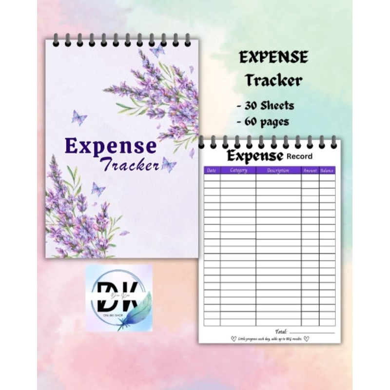 E-load/ Gcash Transaction Record Spring Notebook | Shopee Philippines