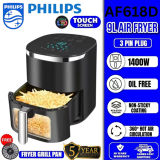 Philips Air Fryer White/Gray HD9621/06 - Best Buy