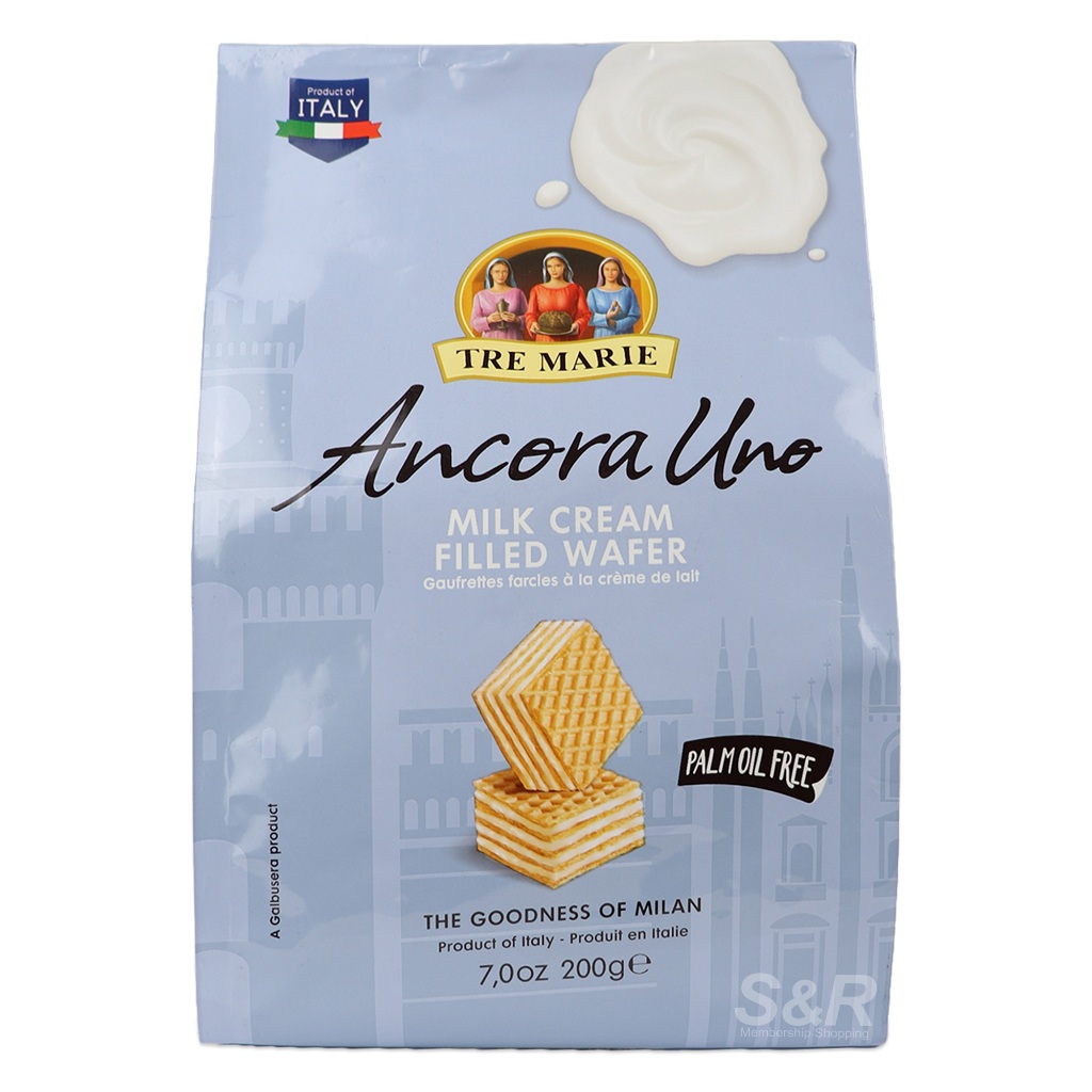 Tre Marie Ancora Uno Milk Cream Filled Wafer G Shopee Philippines