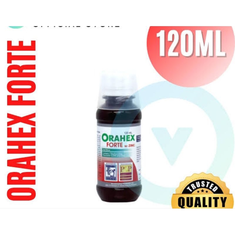 Orahex Forte with Zinc (120ml) | Shopee Philippines