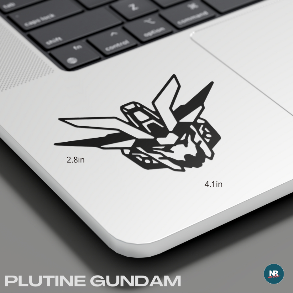 Plutine Gundam Mobile Suit Gunpla Vinyl Decal Waterproof Sticker ...