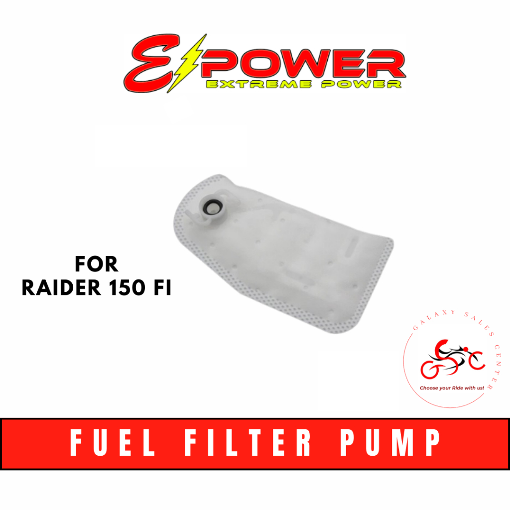 EPOWER FUEL FILTER INJECTION PUMP RAIDER 150 Shopee Philippines