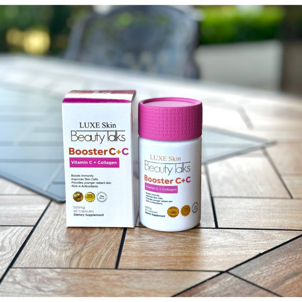 LUXE SKIN Beauty Talks Gluta Capsule Booster C+C | Shopee Philippines