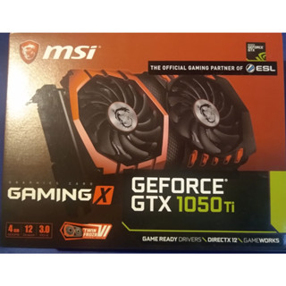 Msi 1050 ti discount gaming x drivers