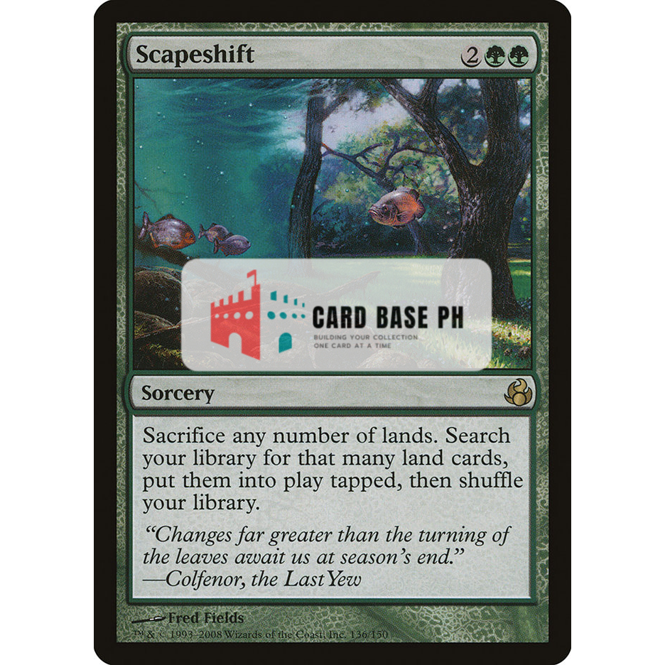 Scapeshift(Lightly Played) - Magic the Gathering Trading Card | Shopee ...