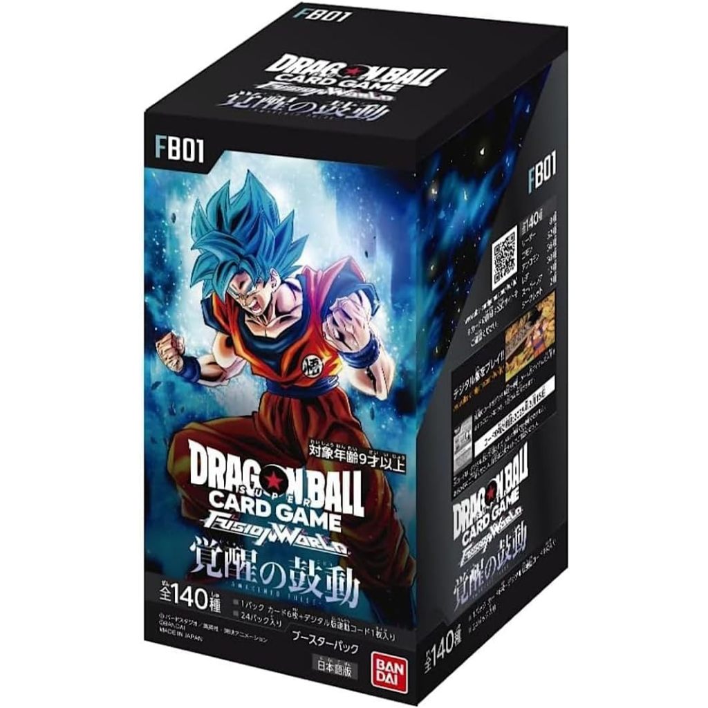 Dragon Ball Supercard Game Fusion World Booster Pack Awakening ...