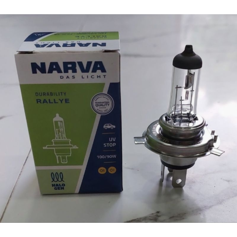 48901 / H4 12VOLT 100/90W HALOGEN BULB NARVA ORIG | Shopee Philippines