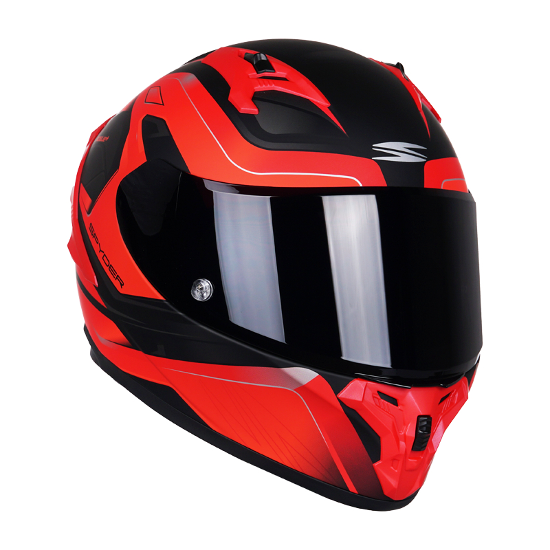 SPYDER ROGUE+ GD PRIME S1 Full Face Dual Visor Motorcycle Helmet | ECE ...