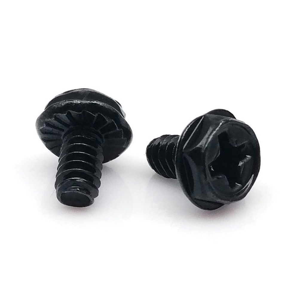 6-32 Hex Toothed Screws For Computer Case Chasis Power Supply PSU Hard ...
