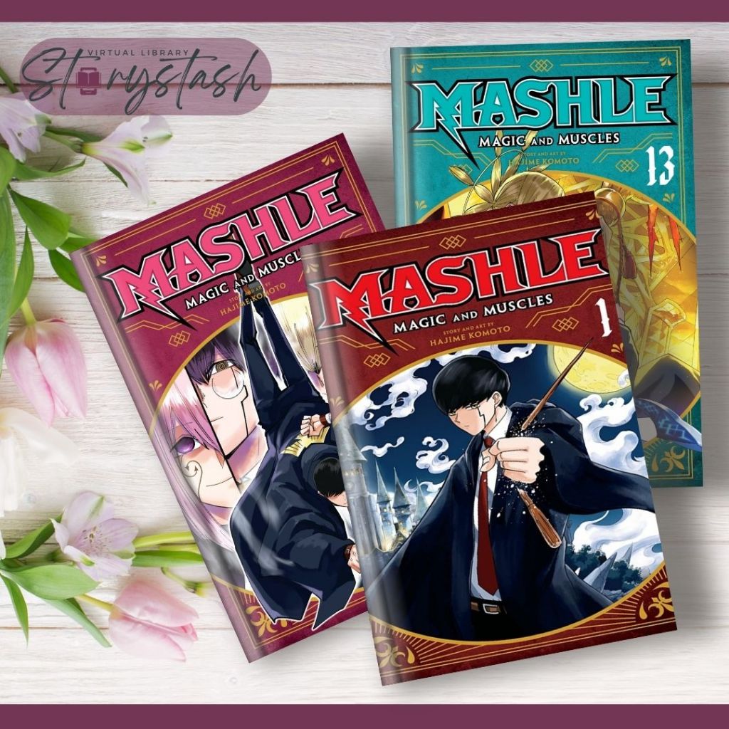 Mashle: Magic And Muscles - Hajime Komoto English Manga Volume 1-14 ...