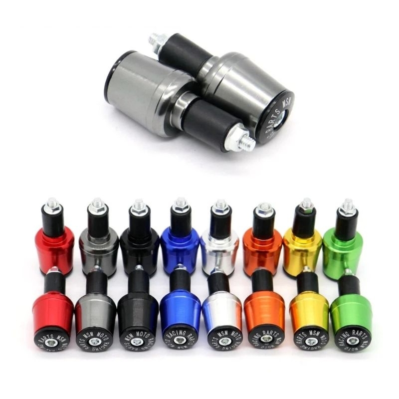 universal Motorcycle handle bar grip ends plug handle bar cover ...