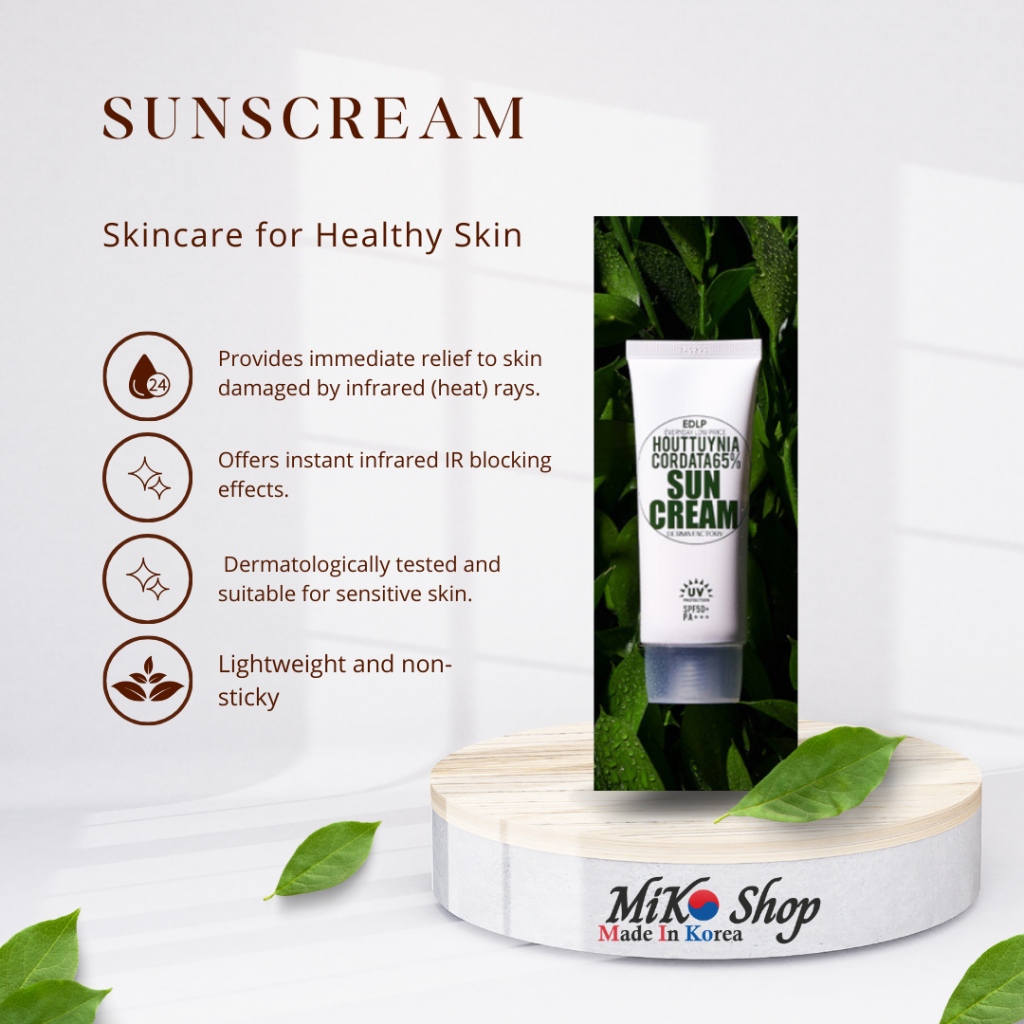Miko Shop Korean Sun Cream SPF50+ | Shopee Philippines